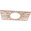 Médaillon de plafond en bois Hoover-63412193-63412207
