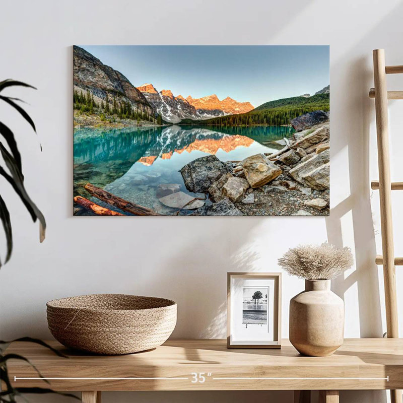 Alvord Banff Park Scenery, 16" H x 24" W