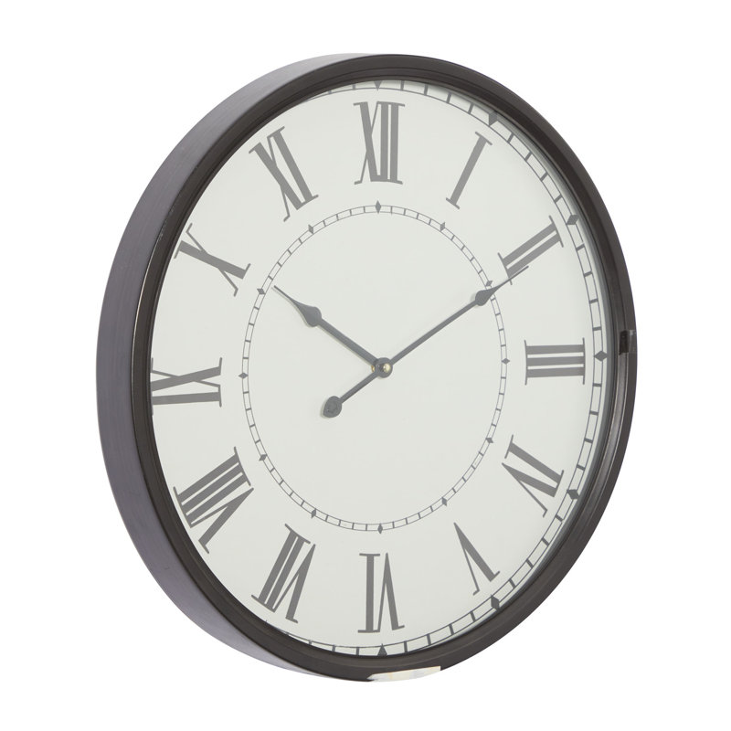 Horloge murale Abdinasir, H 20 po x l 20 po x P 3 po
