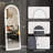 Lighted Full Length Mirror  with Stand LED Wall Mirror-116945770