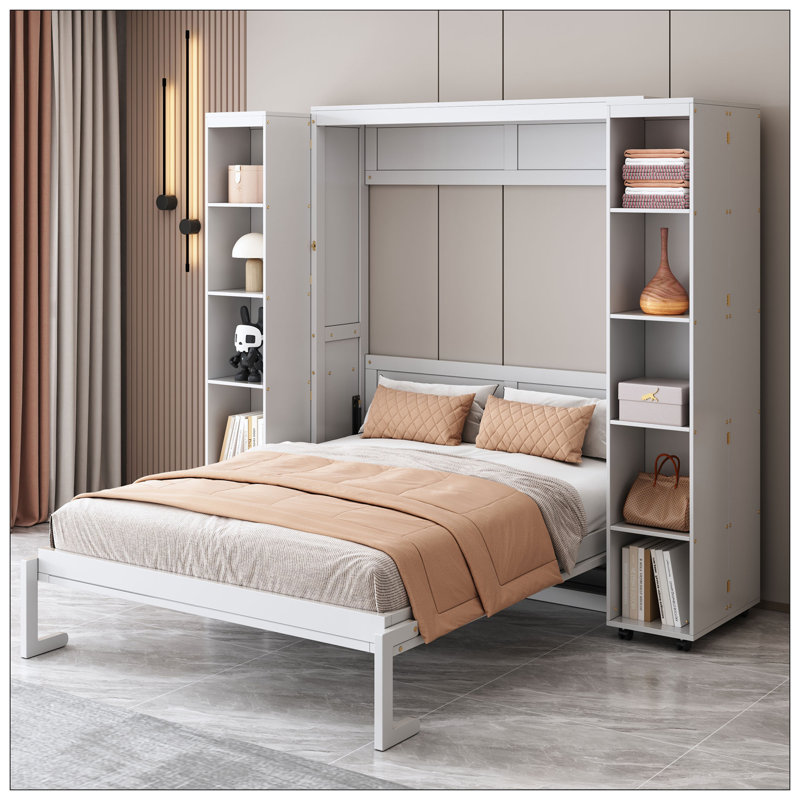 Lit pour chambre à coucher, Blanc
