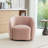 Arrun Velvet Swivel Barrel Chair-1902218330