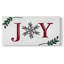 Joy Joy Flocon de neige - Toile tendue avec châssis - Prêt à accrocher-947716393