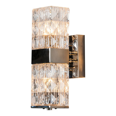 Artemis Stainless Steel LED Flush Mounted Sconce