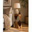 Burruss Solid Wood Tree Stump End Table