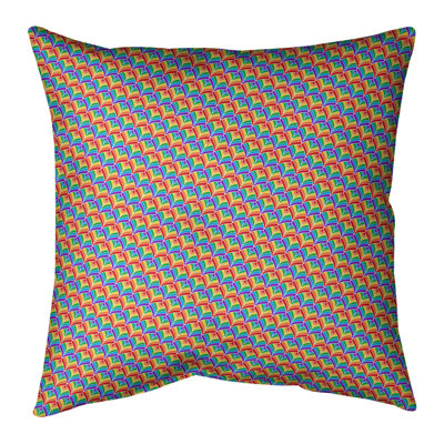 Coussin en coton Pastel Scales