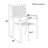 Alyah 4 - Person Patio Dining Set with Square Table