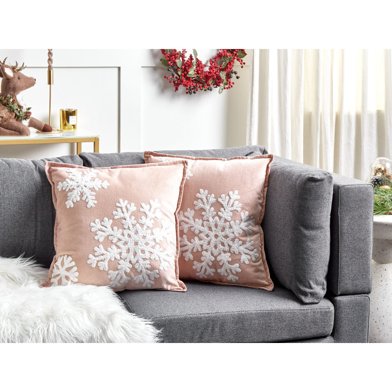 MURRAYA Square Cushion, Pink