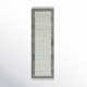 Kaylee Hand Turfed Wool Area Rug in Gray/Ivory