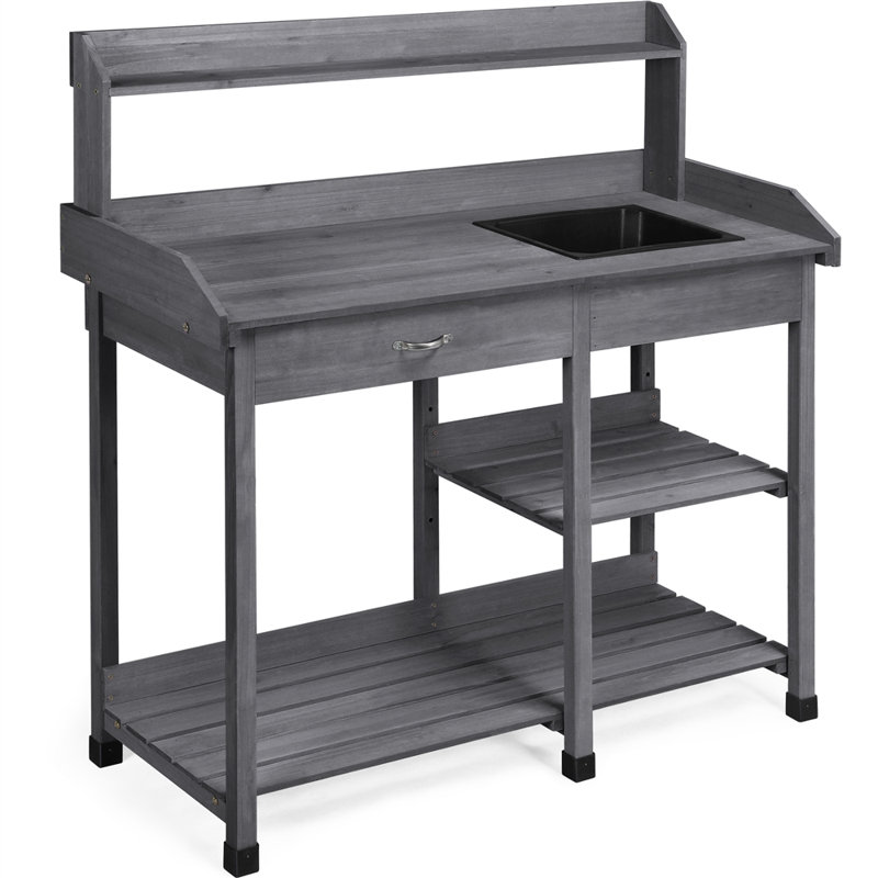 Banc de rempotage Burroughs, Gris