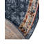 Tapis bleu marine d'inspiration persane Lieveke-86630614