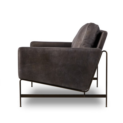 Thomas Bina Leather Loveseat