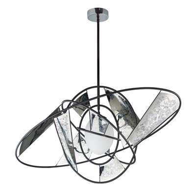 Luminaire sphère suspendu 1 lumières simple Erebus