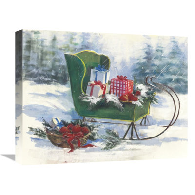 " Green Sleigh " by Carol Rowen