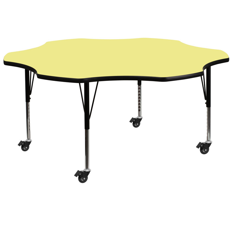 Table d'activité Goddard, Jaune, Oui, 17.37" - 25.37"