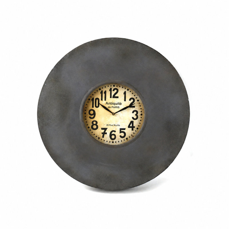 Metal Analog Wall Clock