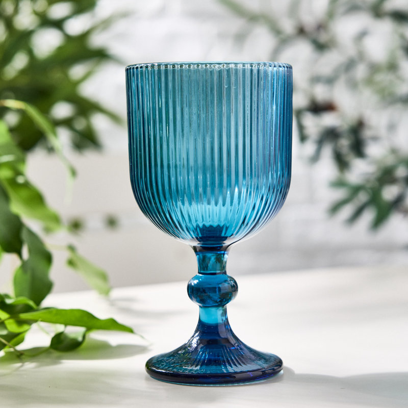 Arbnore Drinking Glass Set, Blue