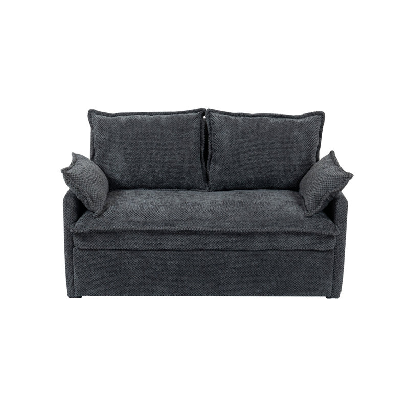 Sofa bed with C-type charging port, Grey Fabrics