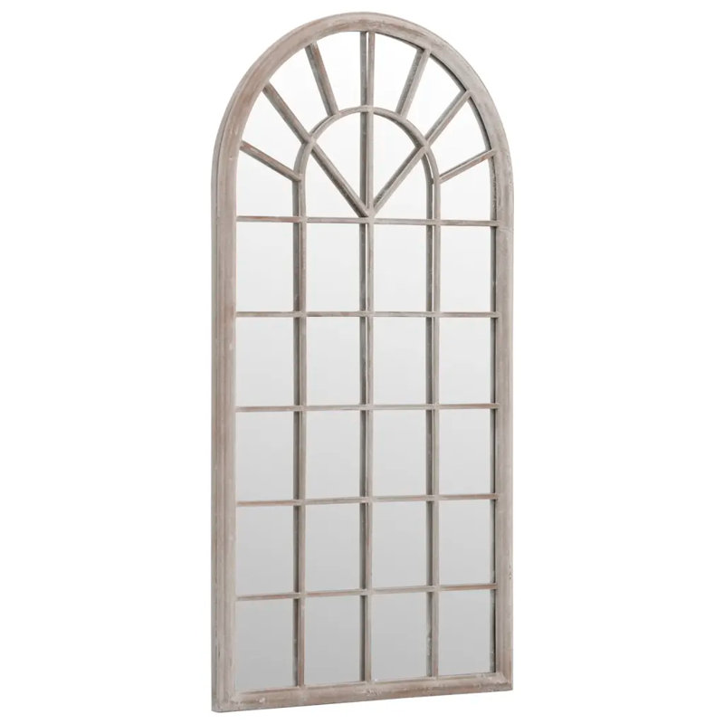 Morin Metal Flat Wall Mirror, Sand