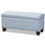 Repose-pieds rangement touffeté Kanyi-284639986