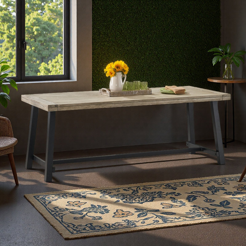 Outdoor Wooden Dining Table