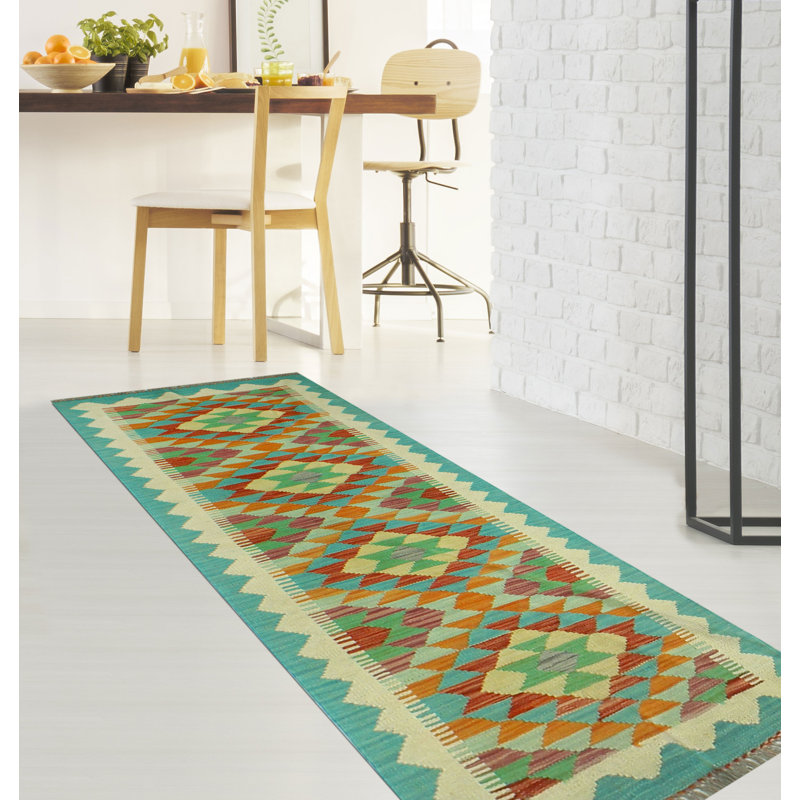 Bobbee Wool Geometric Indoor Rug