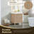 Lala 30" Single Bathroom Vanity in Engineered Stone Integrated Sink without Mirror-66113266