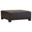 Repose-pieds cocktail en cuir capitonné Afsheen-100483451