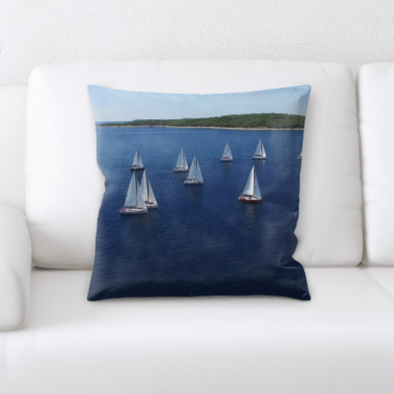 Natalia Microsuede Reversible Throw Pillow