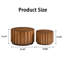 Ensemble de tables basses gigognes Rona-131135285