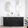 Adela 72'' Double Bathroom Vanity with Engineered Stone Top