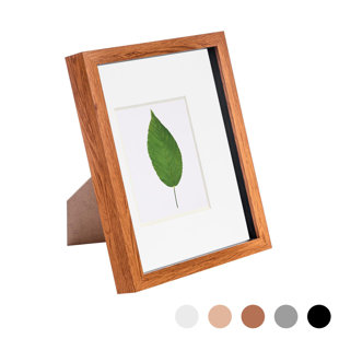 Nicola Spring - 3D Box Photo Frame - 8 x 10" with 4 x 6" Mount