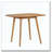 Wood Square Dining Table-2009904252