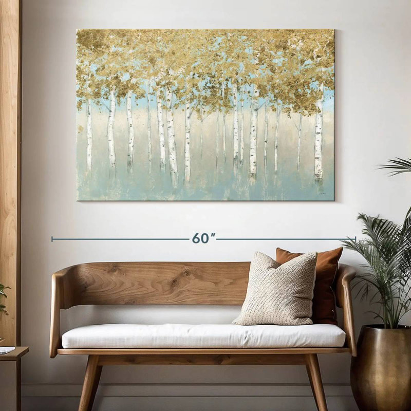 Alvord Shimmering Forest, 34" H x 51" W