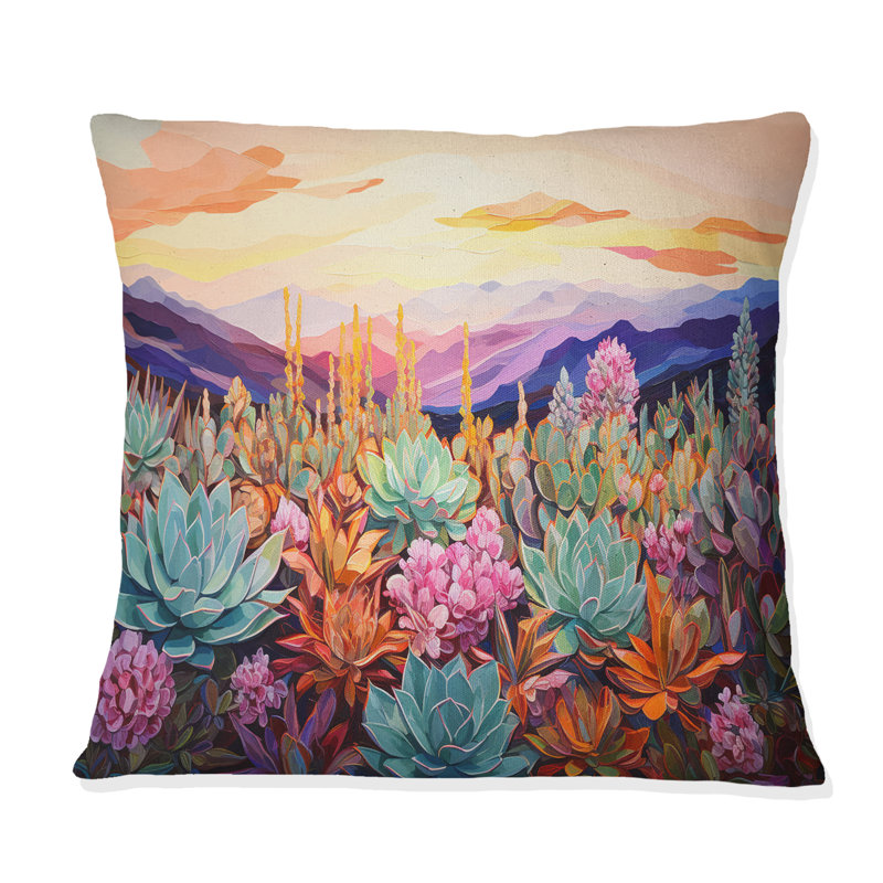 Coussin décoratif coloré