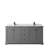 Avery 72 " W Freestanding Standard Free Standing Single Double Vanity Bathroom Vanity With Stone Top-41604566-80213067