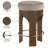 Bocceli Velvet Upholstered Counter Stool-1346270628-1346270636