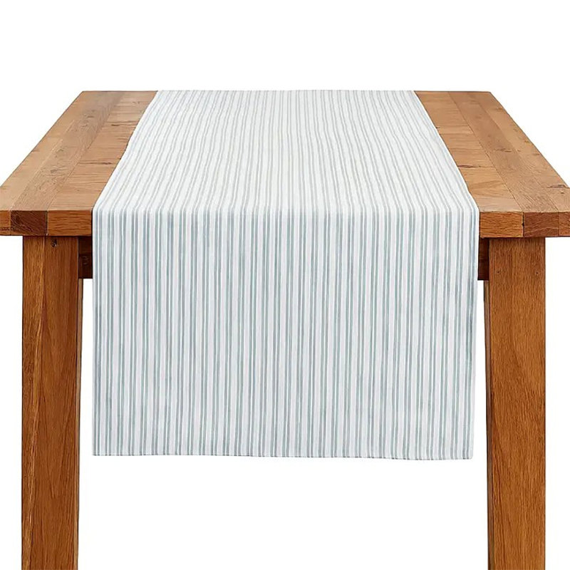 Stripe Everyday Design Table Runner, 90" x 16", Green