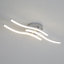 Curved Design LED Ceiling Lamp Fixture, 18W 1800 LM Neutral White Light-303721571-294962466