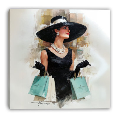 Evening Sip Wrapped Canvas Wall Art