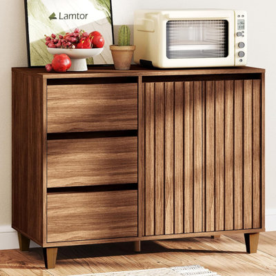 Dining Cabinet With Drawers, Buffet Cabinet