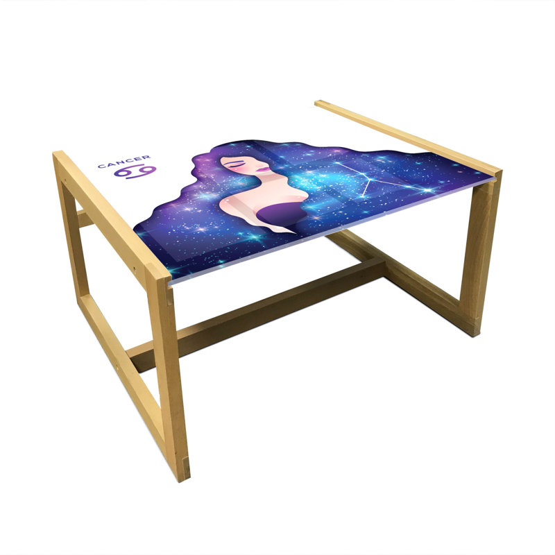 Janaya Sled Coffee Table, 62cm H x 74cm W x 40cm D