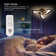 3-Light  Dimmable LED Acrylic Ceiling Lamp with Remote Control