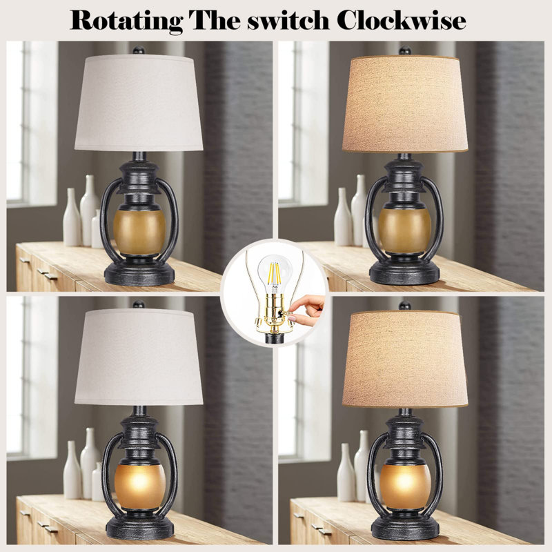 Abbygail Metal USB Table Lamp