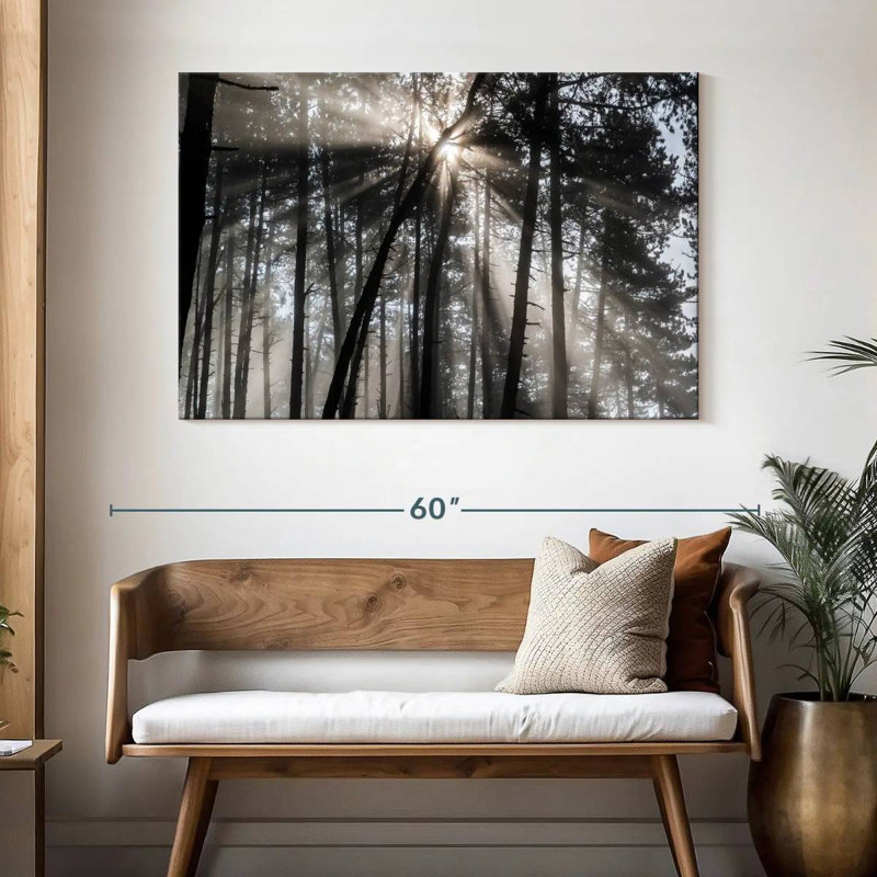 Alvord Forest Sun Beam, 32" H x 48" W
