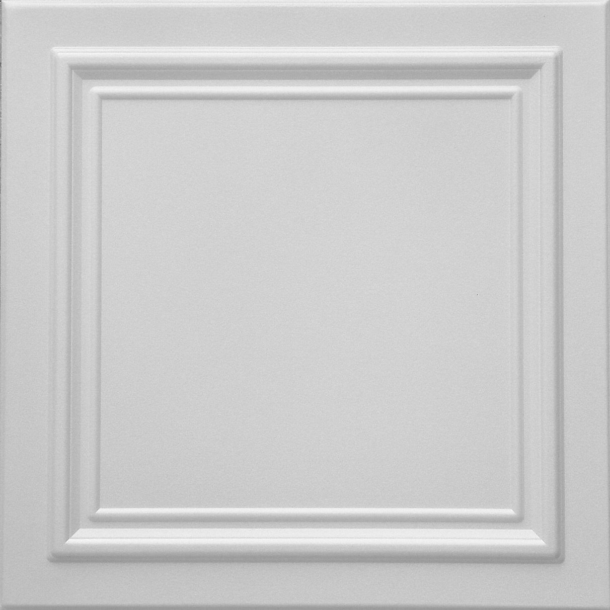 Styro Pro Styrofoam Glue-Up Ceiling Tiles, Pack of 24 (65 sq.ft ...