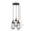 Beckstead 3 - Light Rustic Red Cluster Pendant
