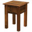 Table de chevet 1 tiroir Fireside Lodge Barnwood