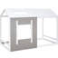 Magnifique lit simple avec toit et fenêtre-925050735