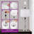 Mohin 20.7" Silver Touch Control Table Lamp With Usb And Bulb Included